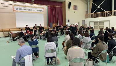 仙台市消防音楽隊の演奏